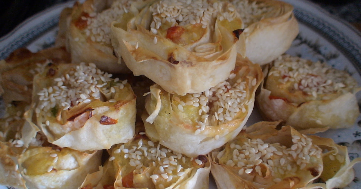 Lokum Pilavı Patatesli Çıtır Rulo Börek