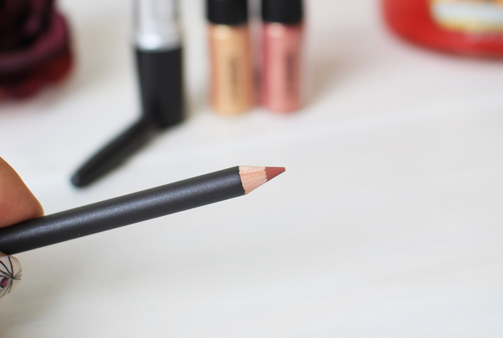 Mac Whirl, Honeylove and Melon and Rose Sized to Go Pigments Inthefrow