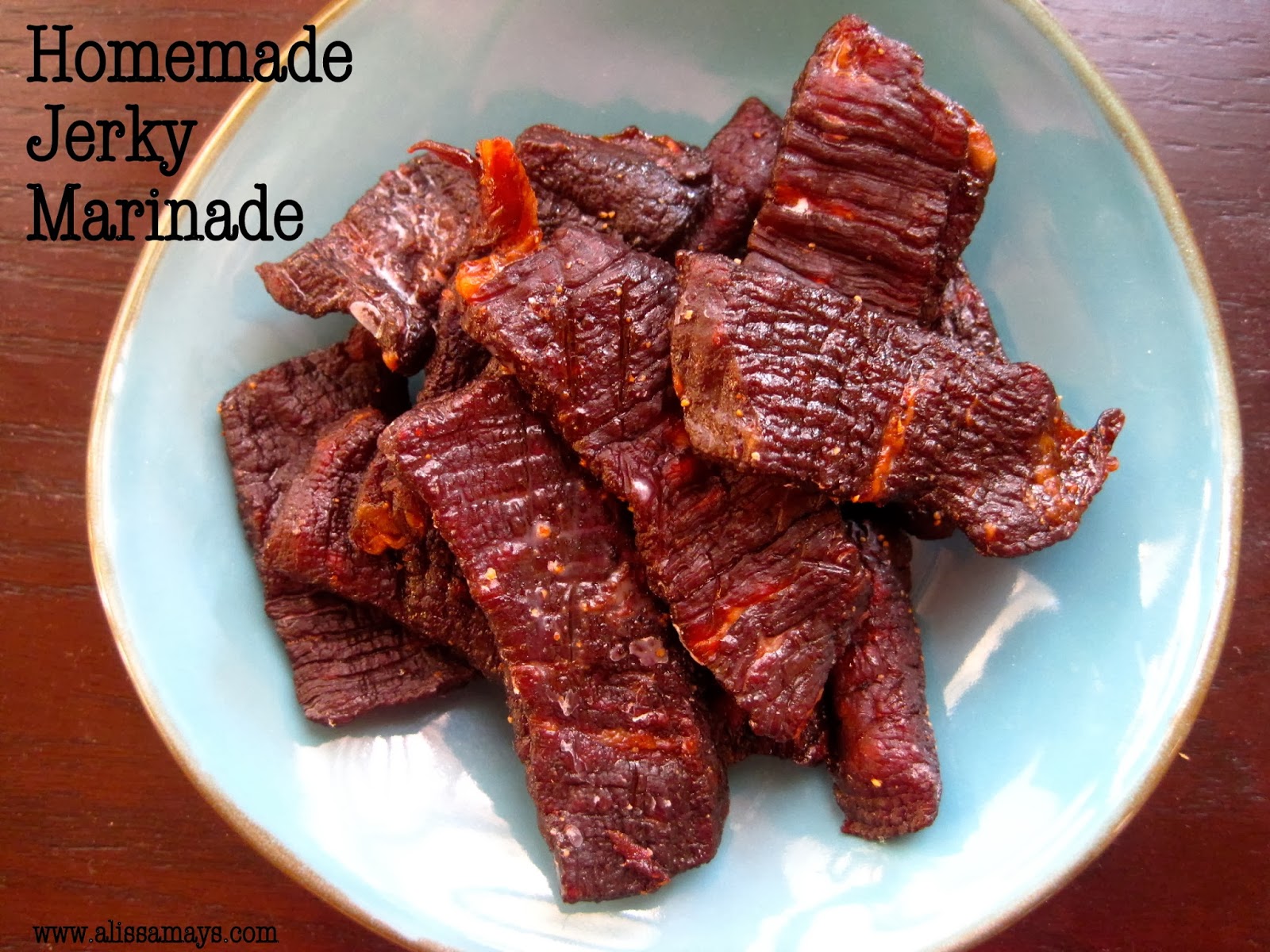 Alissamay's Homemade Jerky Marinade