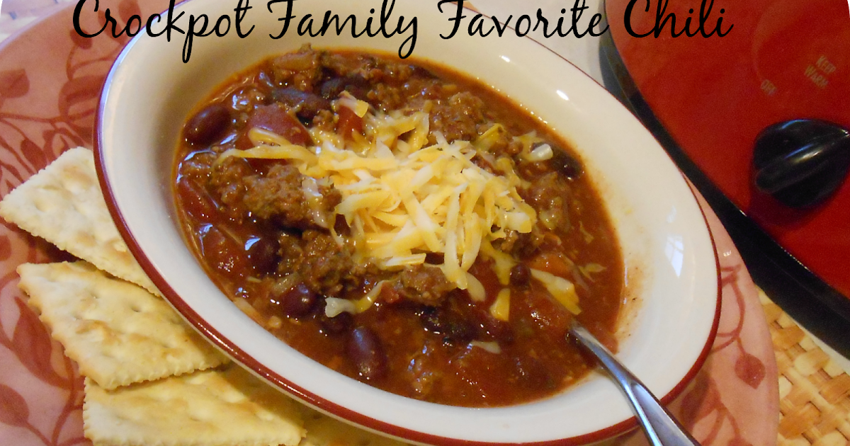 The Better Baker Crockpot FamilyFavorite Chili