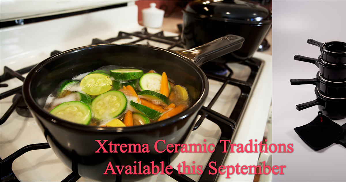 Xtrema Healthy Cookware Xtrema LongHandled Ceramic Saucepans