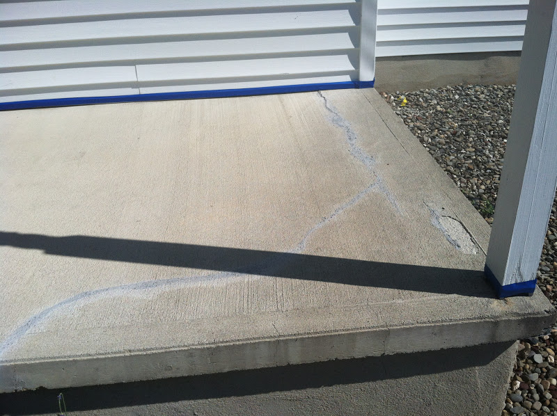 Pine Tree Home Resurfacing Concrete Porch Makeover