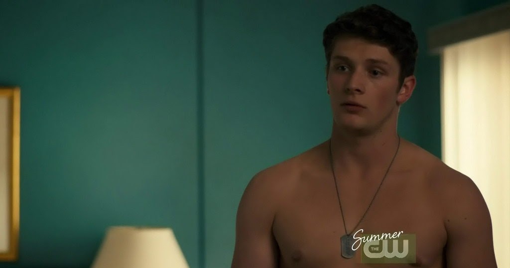 Brett Dier is shirtless in the episode "Rules of Thirds" ...