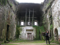 De kloosterruïne in Monchique