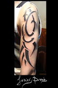javier bonnin tatuajes: brazo tribal brazo mahori