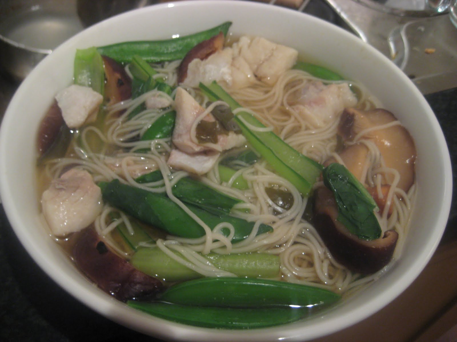 Lemon and Cheese 10 Minute Miso Fish Soup