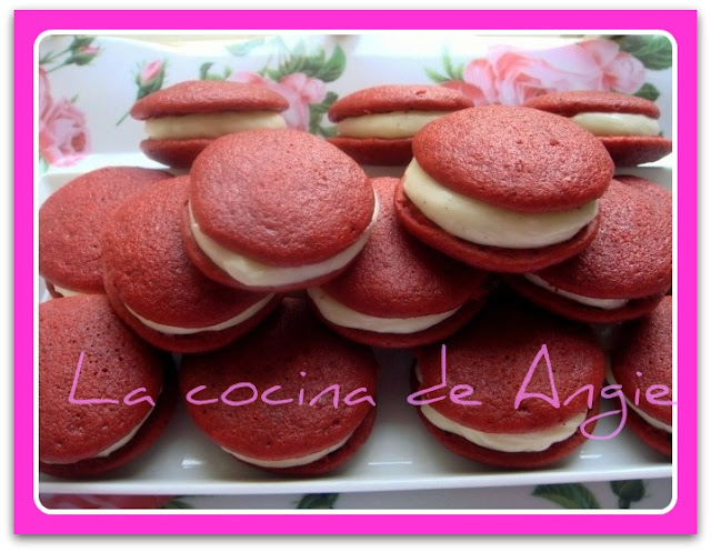 Red Velvet Whoopie Pies