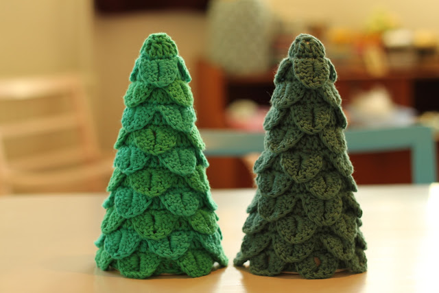 ergahandmade: Crochet Christmas Tree + Free Pattern