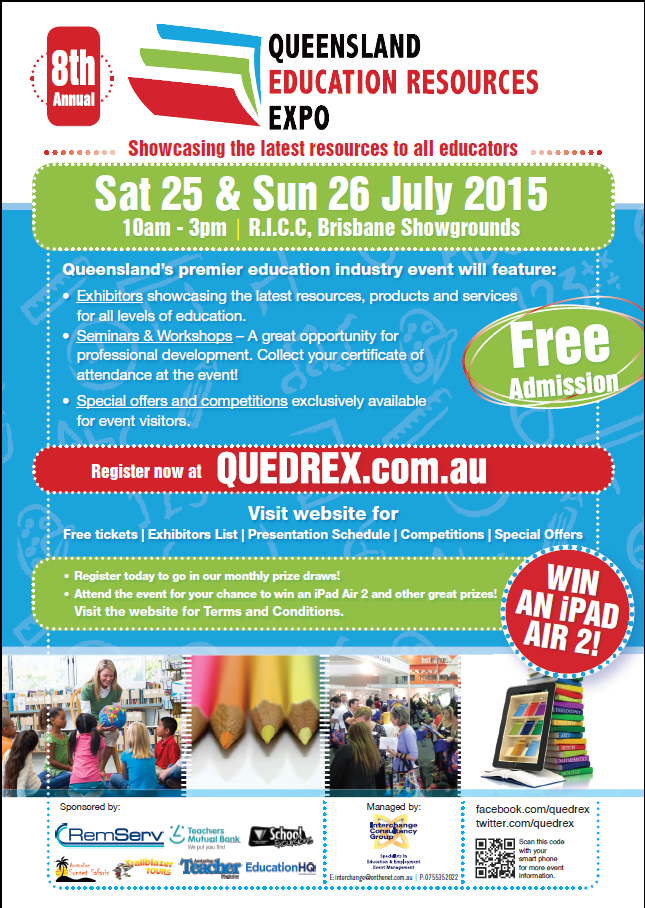 Ocean Whispers Queensland Education Resources Expo Quedrex