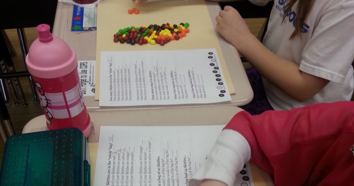 Day's Class Notes: Skittles Fraction Challenge