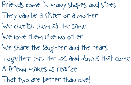 Friendship Poem Wallpapers A Friendship Poem Wallpapers A