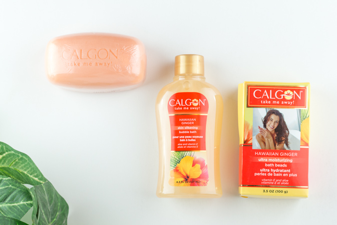 calgon take me away hawaiian ginger relax and pamper me gift set review