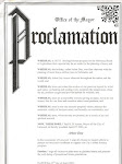 Arbor Day Proclamation, April 11, 2001