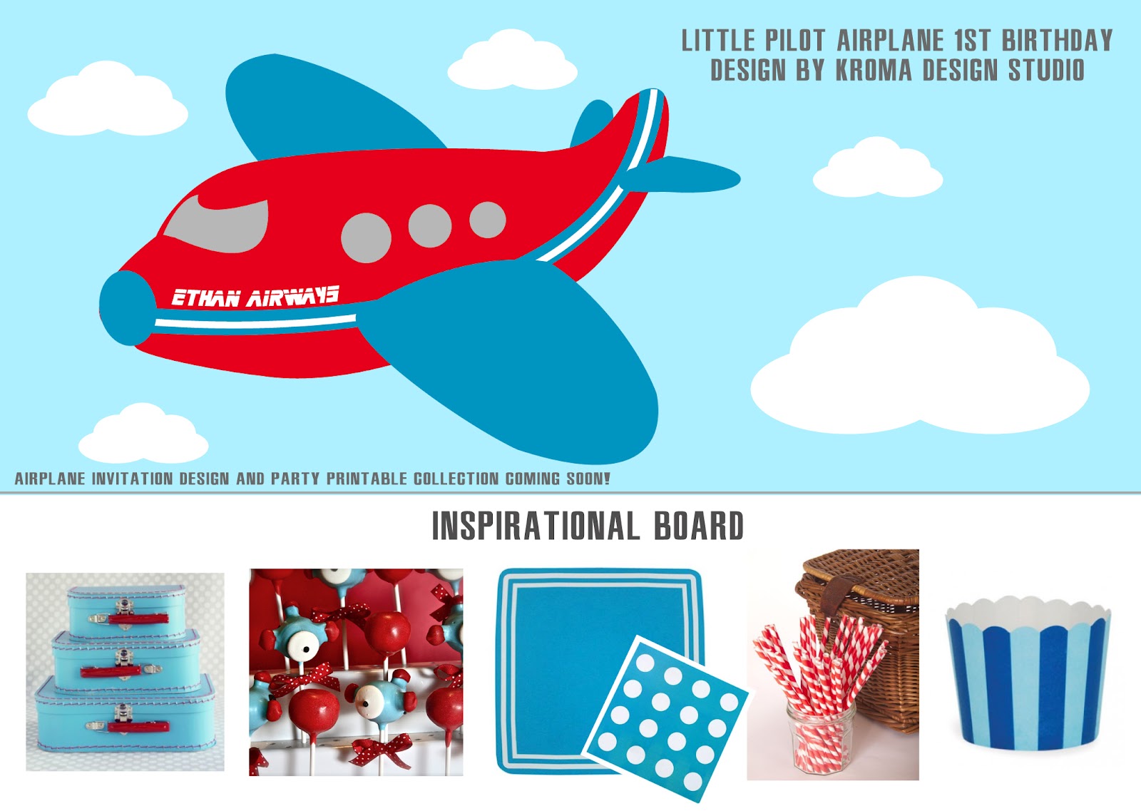 Airplane Birthday Theme