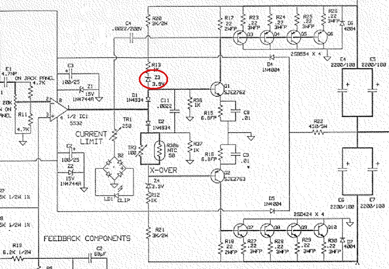 My Commentary and Technical help QSC 1400 Amplifier repair