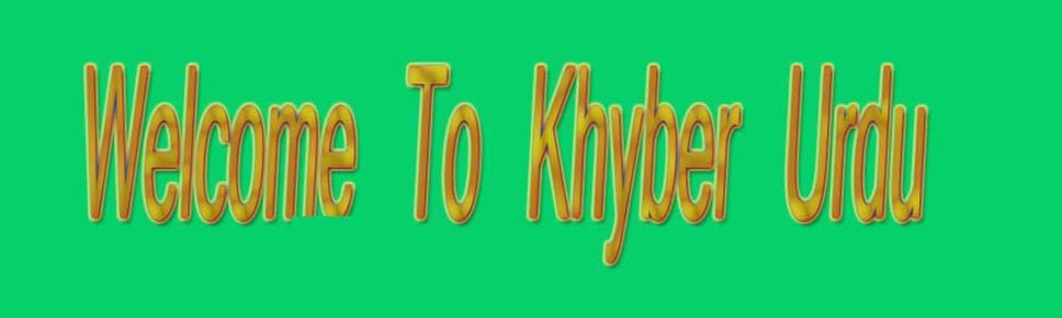 Khyber,Urdu
