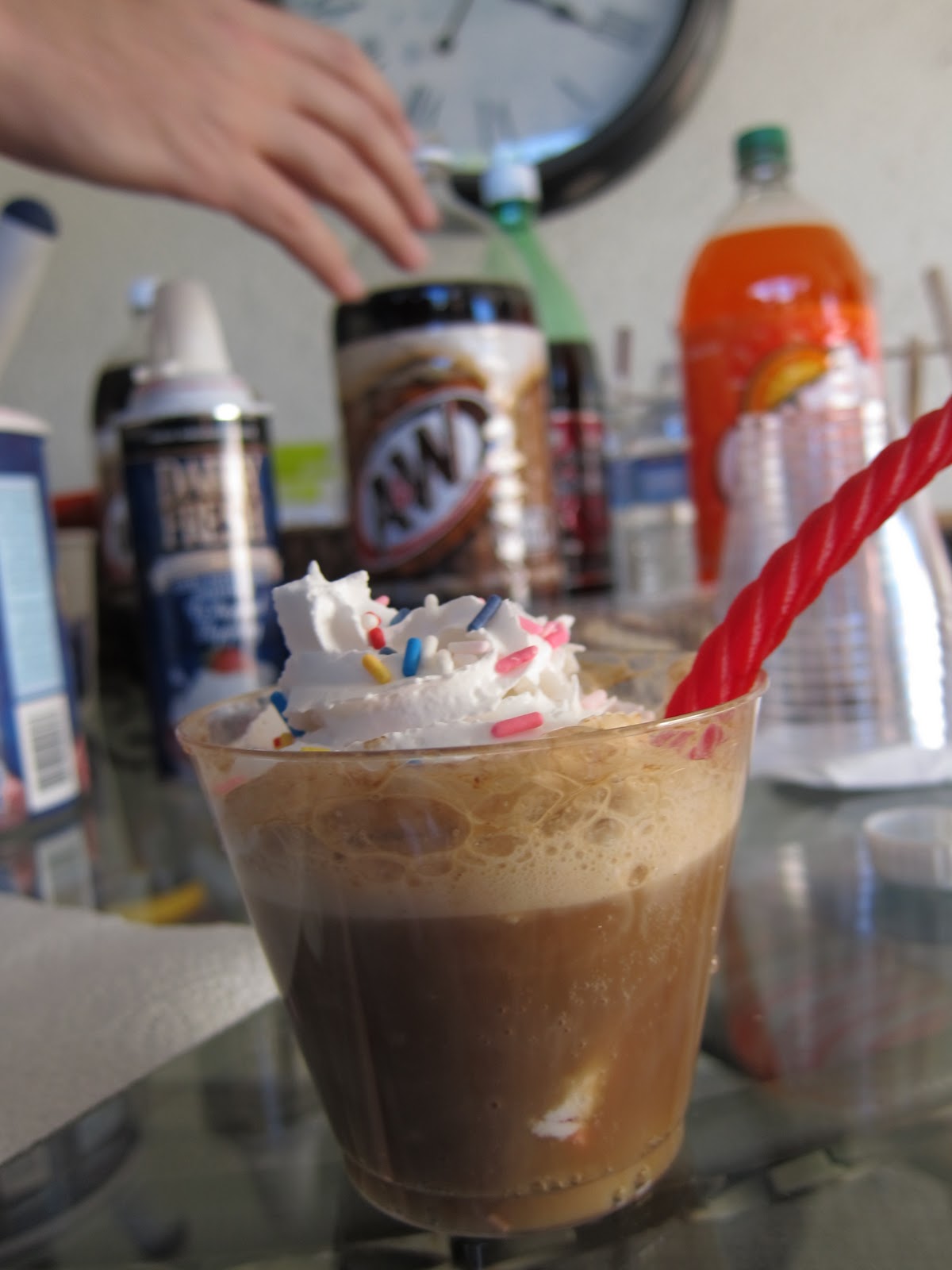 Will Blog For Food Soda Float Party