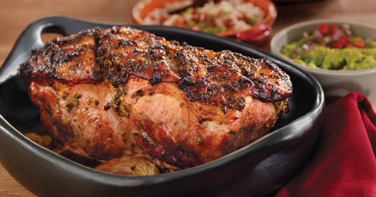 Pan Con Lechon Roast Pork Shoulder Caribbean Style