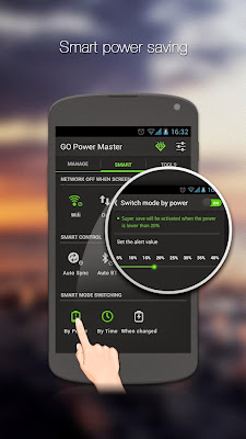 GO Battery Saver &Power Widget app icon screenshoot