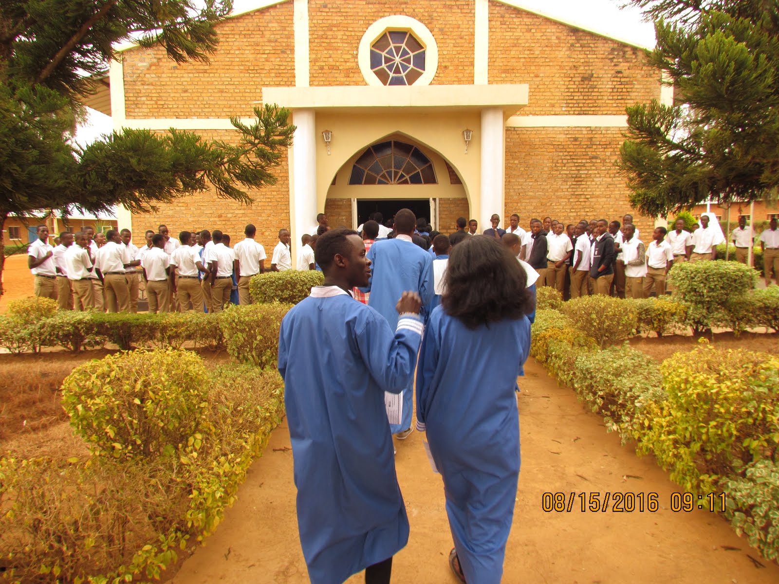 Good News Choir Good Tour in High School started at Petit Seminaire St