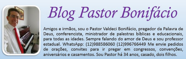 PASTOR BONIFACIO.COM.BR