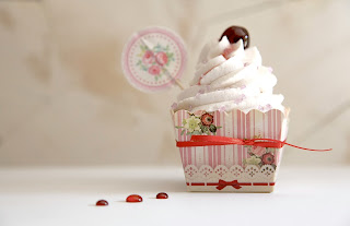 cupcake all'amarena