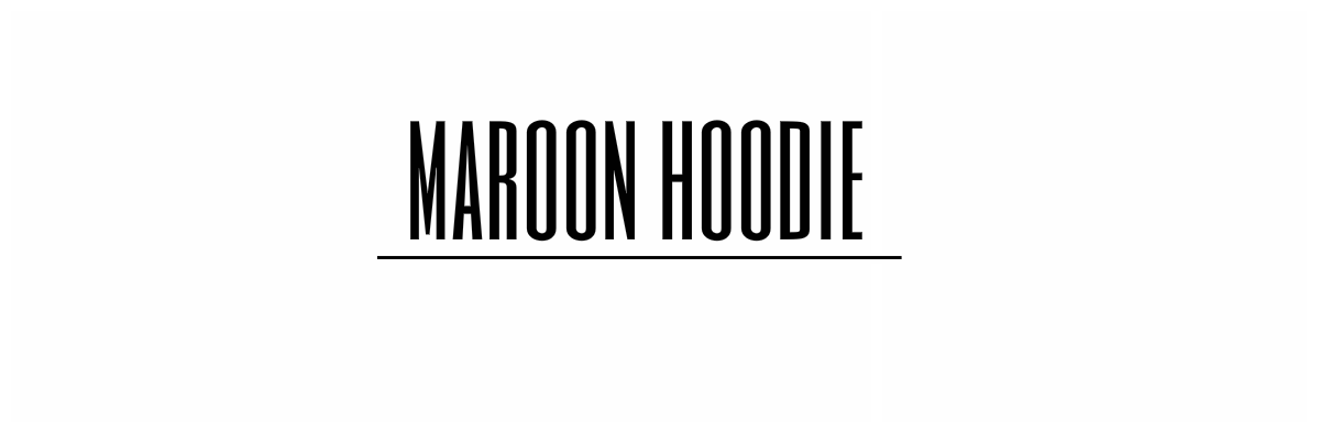 Maroon Hoodie ♥