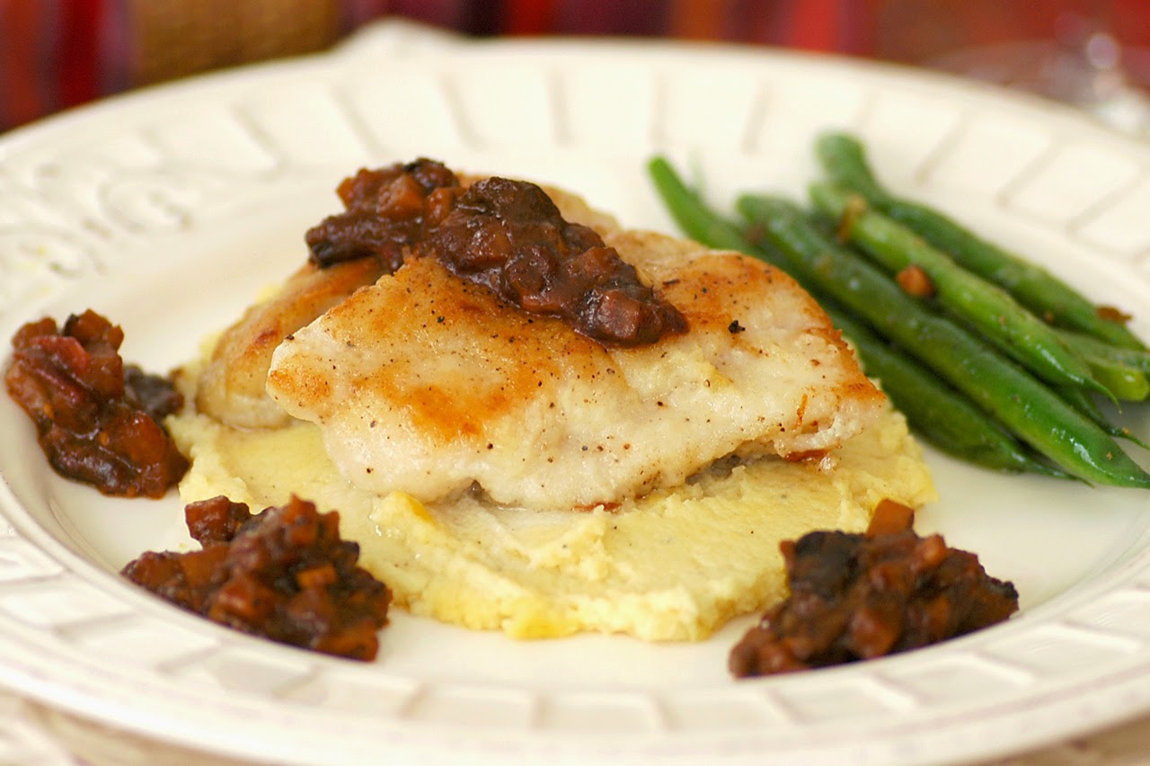 Savoring Time in the Kitchen Sauteed Grouper with Saffron Celery Root