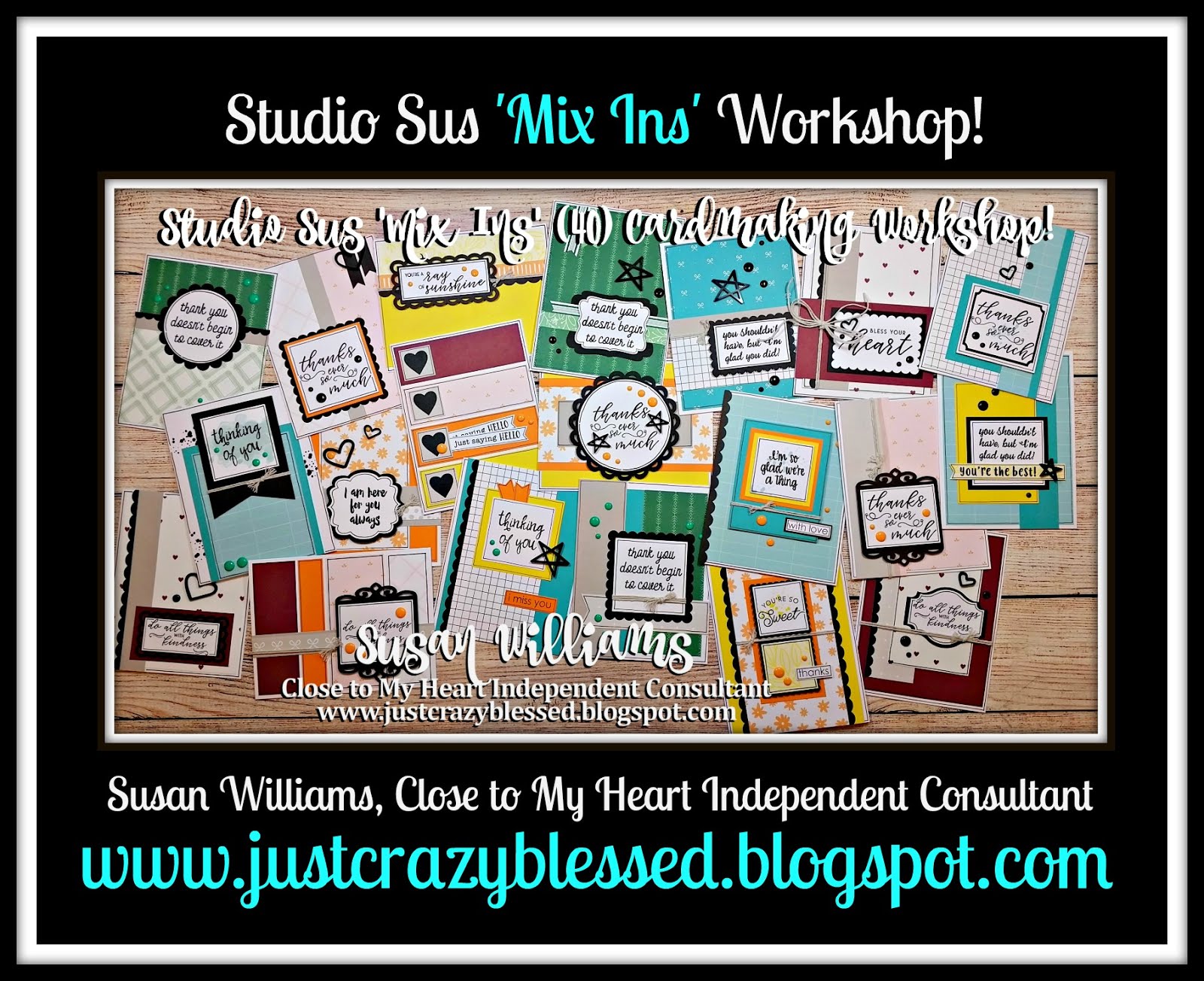 'Mix Ins' (40) Cardmaking Workshop!