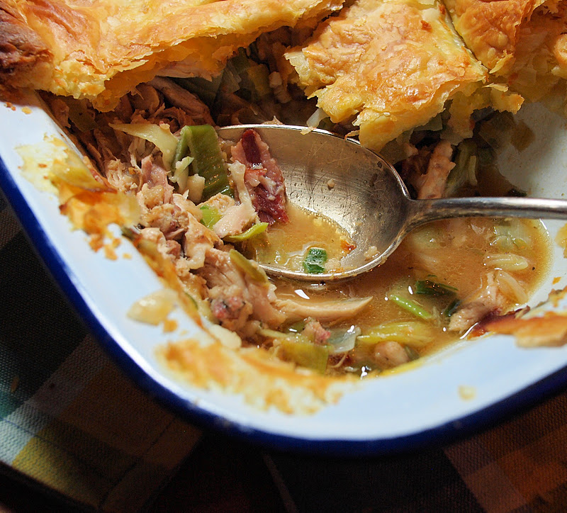 The Search for Fish and Chips and Turkey, Bacon and Leek Pie Lavender and Lovage