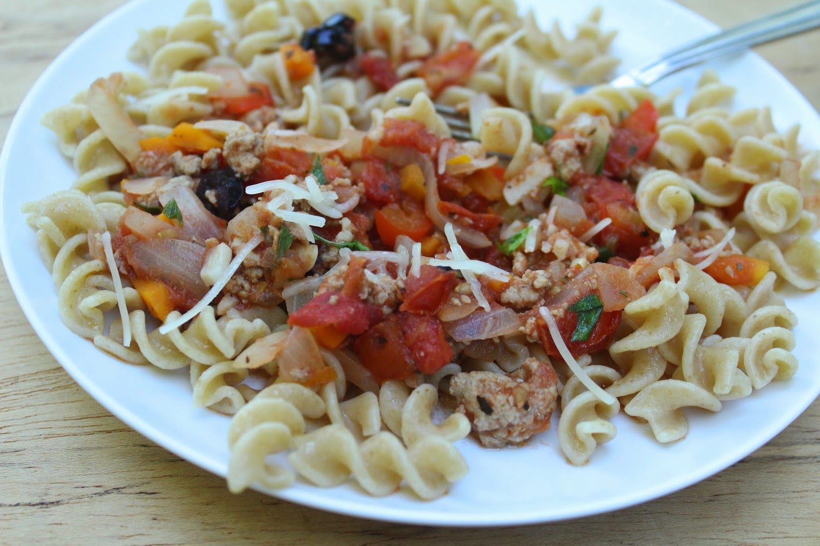 Cooking Chat Farm Fresh Tomato Sauce with Ground Turkey