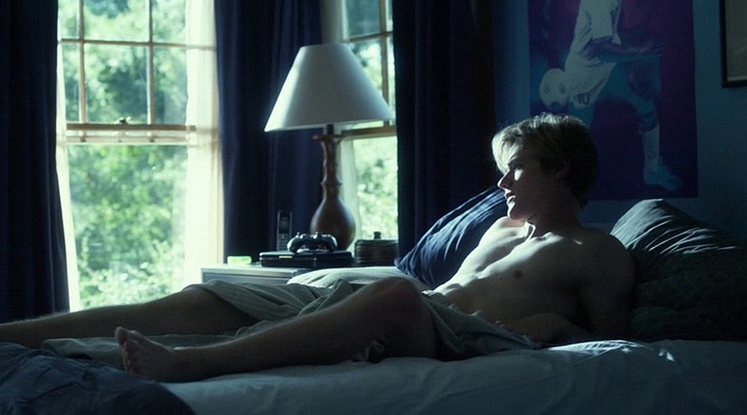 Lucas Till - Shirtless & Barefoot in "Crush" .