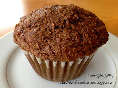 A dense, moist muffin with an all-around nice flavor