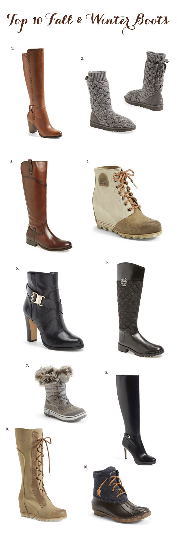 My LuxeFinds Style Guide Top 10 Fall & Winter Boots