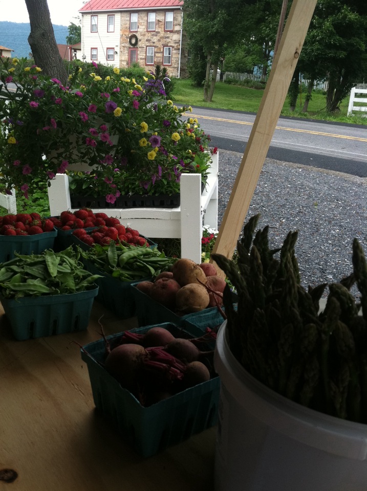 Produce Stand Opens at the Farm The Winery at the Long Shot Farm