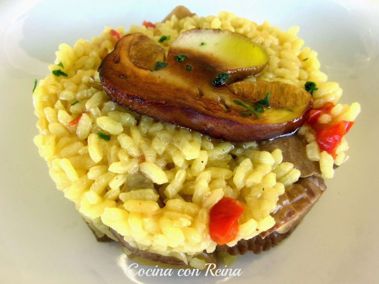 Arroz Con Boletus
