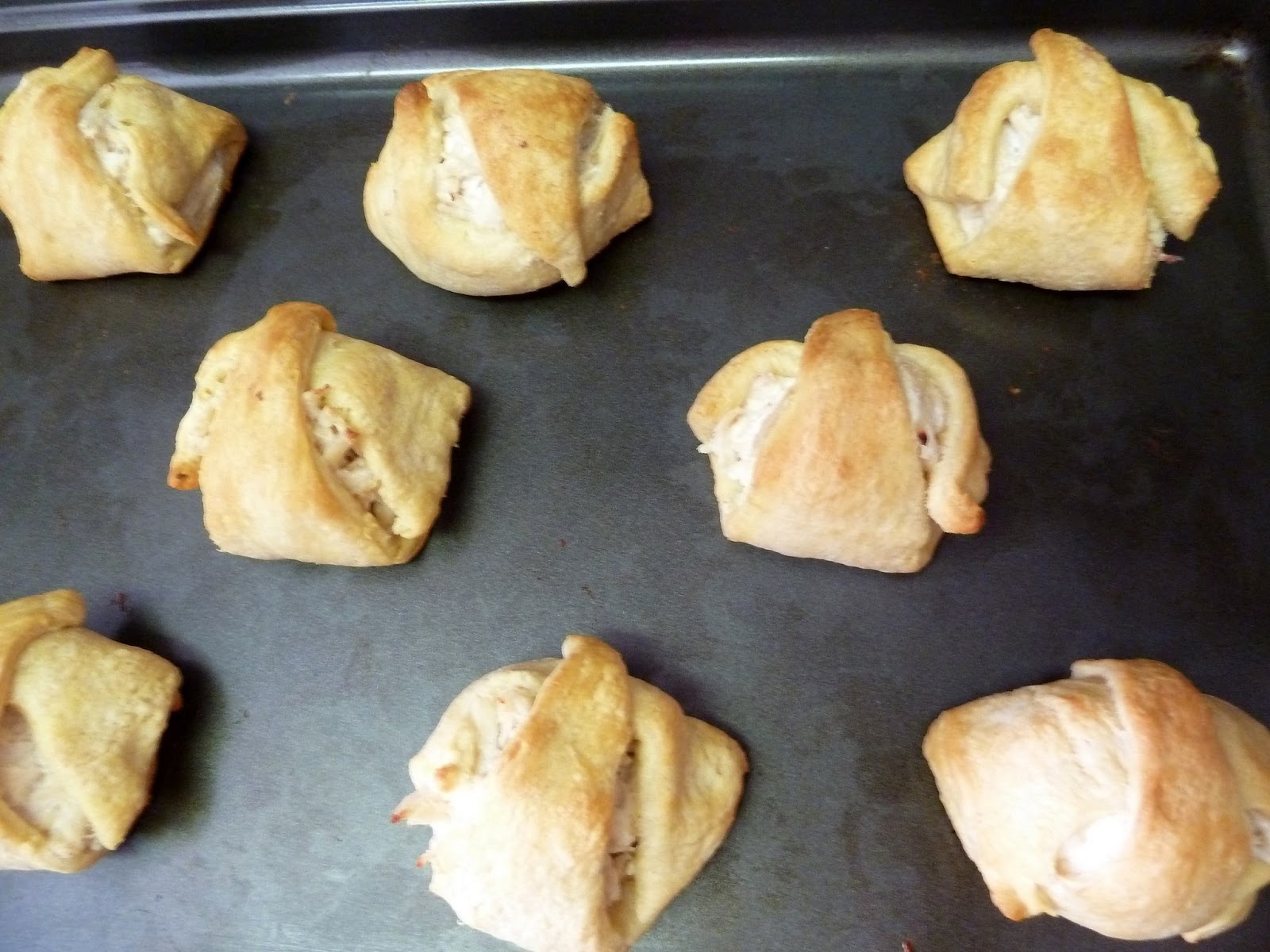 Cartwheels & Windmills Chicken Biscuit Rollups