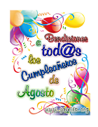 Bendiciones a tod@s los cumpleañeros de Agosto (bendiciones tod los cumpleaã±eros de agosto)