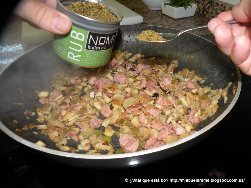 ¿Vitat que está bo? Champiñones de Pavo ItalianRub