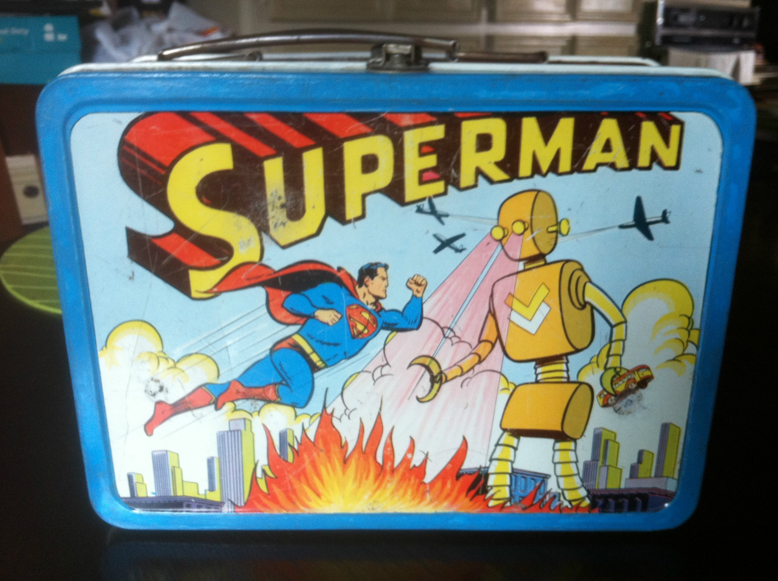1967 superman lunch box