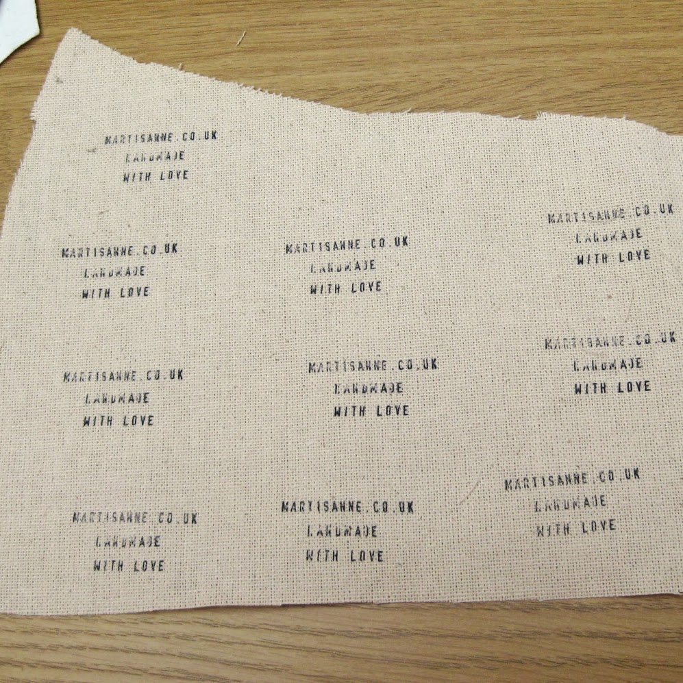 Martisanne Handmade Labels for homemade sewing projects tutorial