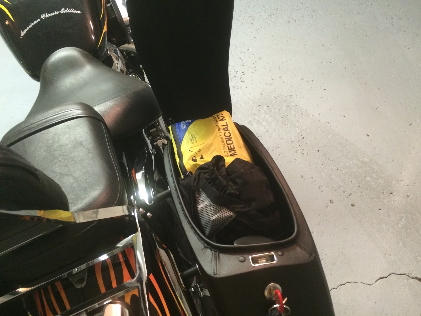 Life on two wheels Project report Installing Viking Lammelar