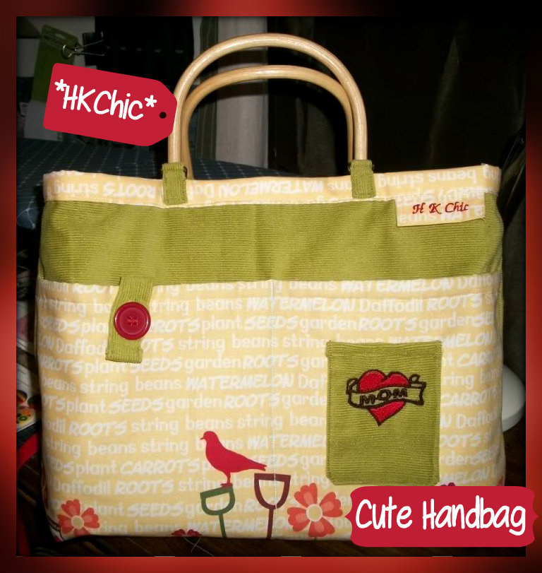 HongKongChic A Very Cute Handbag {for my mom}
