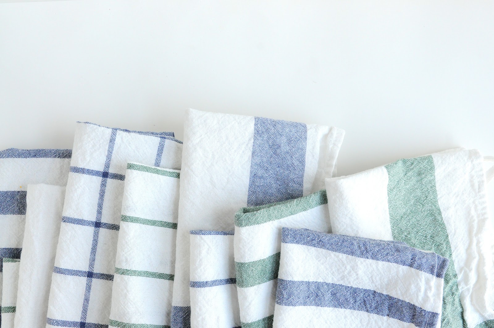 diy easy cloth napkins from ikea dish towels