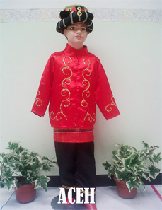 Baju Adat Aceh Anak Jual baju adat anak daerah aceh