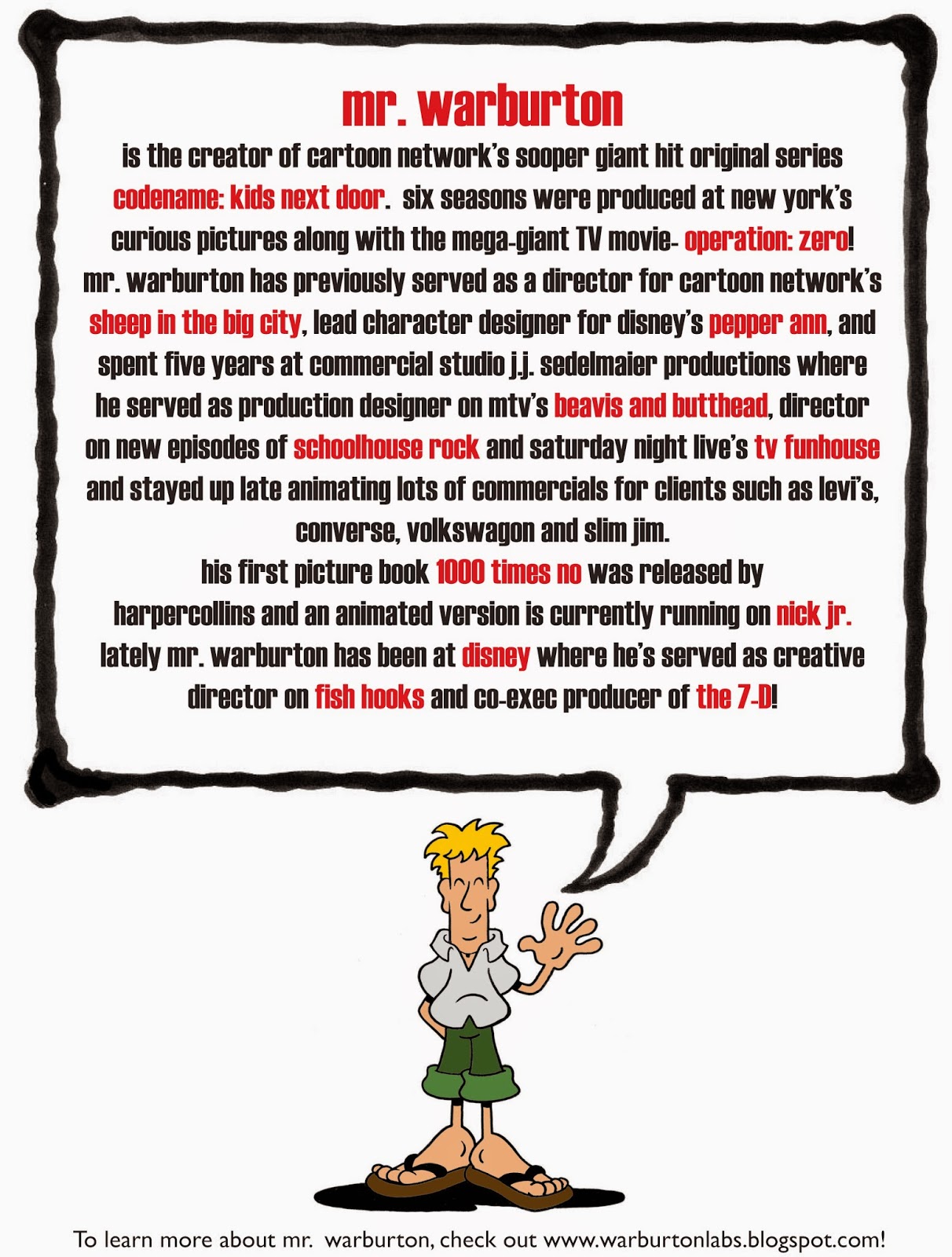 warburtonlabs About Mr. Warburton