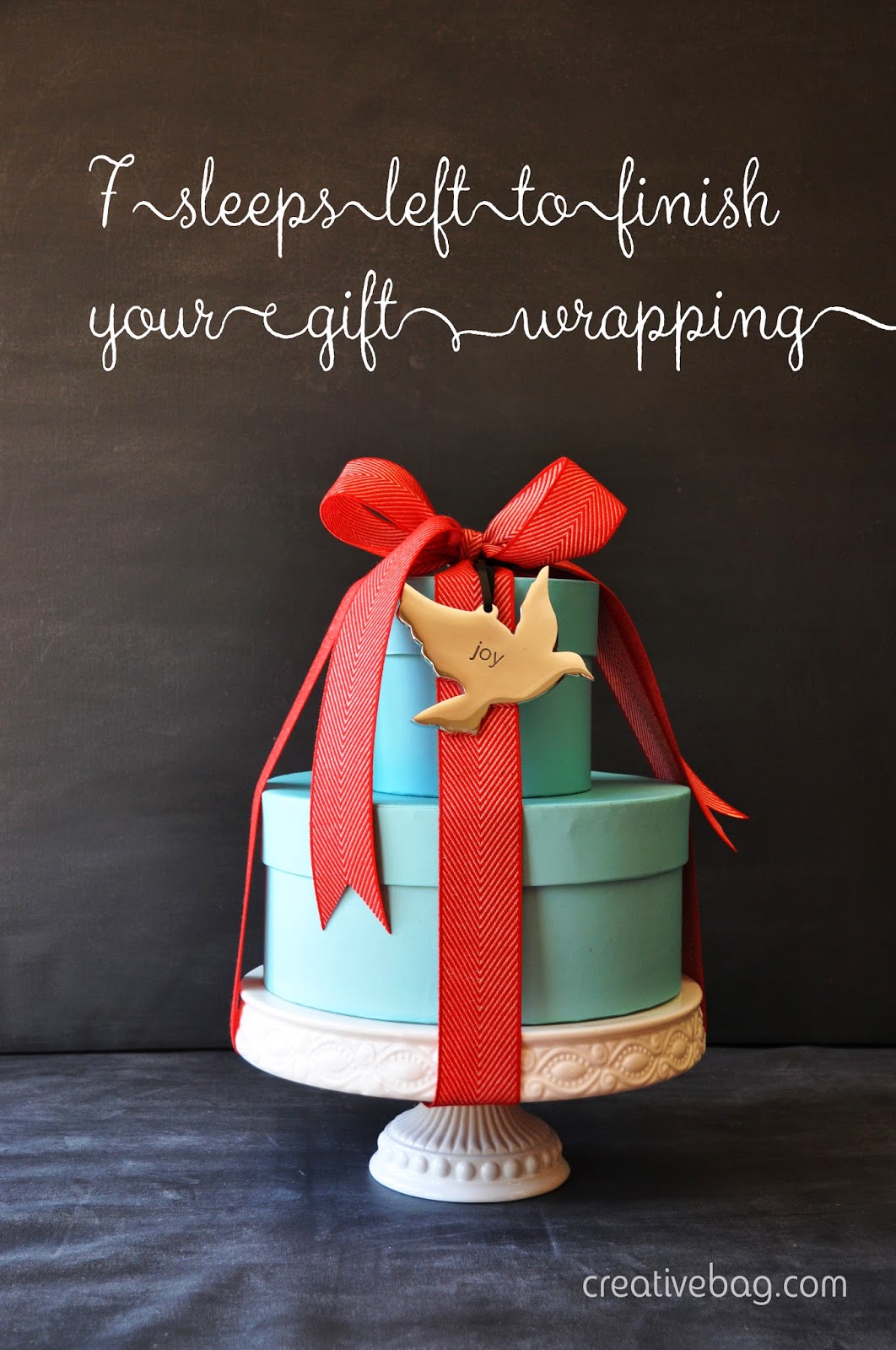 holiday gift wrapping with Creative Bag