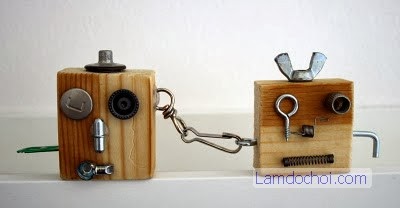 Tự Làm Móc Khóa Robot Handmade độc