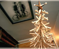 arbol de navidad de madera