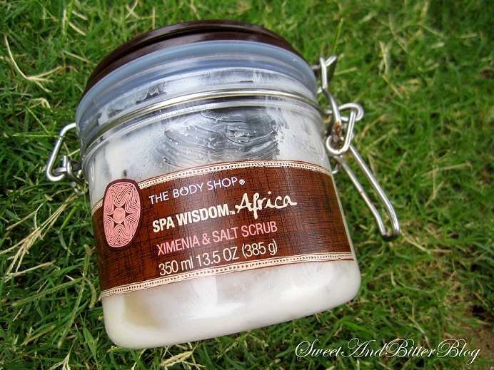 The Body Shop Spa Wisdom Africa Ximenia & Salt Scrub Review + Personal